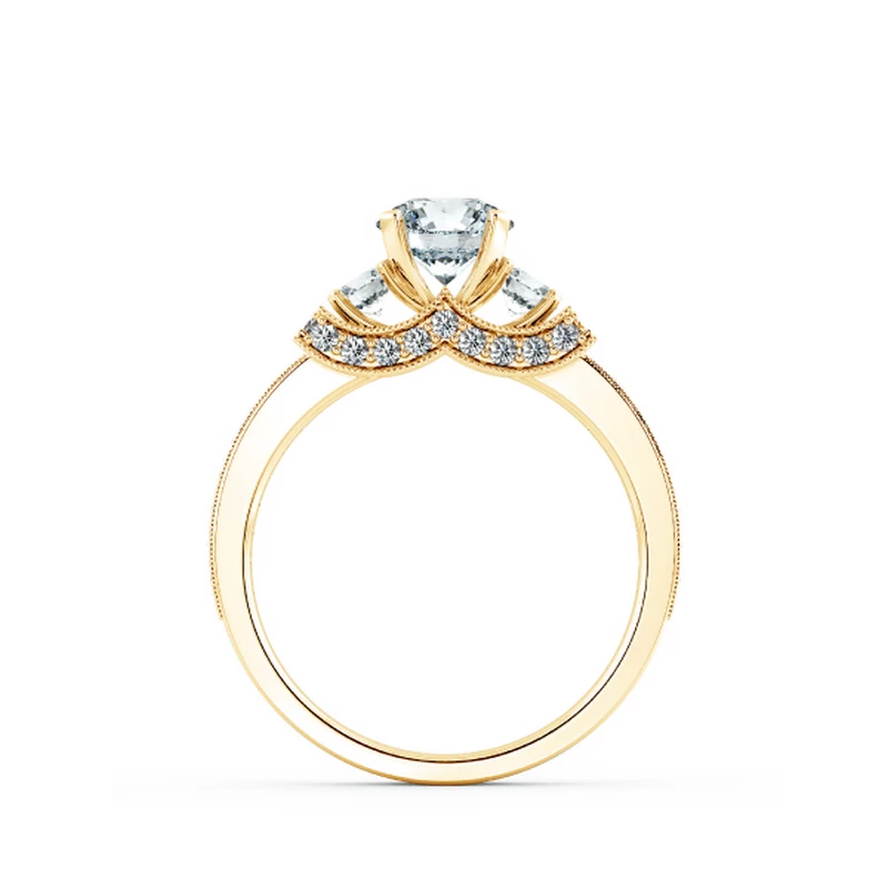 Nhẫn đính hôn Royal design NCH9910 5